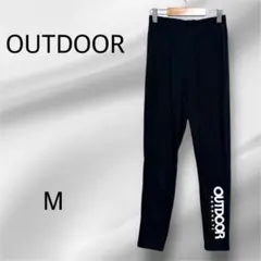 OUTDOOR スポーツウェア レギンス ブラック 【M】