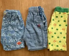 ベビー服 ハッカベビー ホットビスケッツ ブリーズ ショートパンツ 3点セット