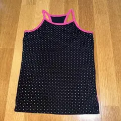 140㎝/BoomyRoomy ブーミールーミー/ドット柄キャミソール