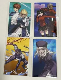 fgo fate ミニカード　KADOKAWA セイバー アーチャー ランサー