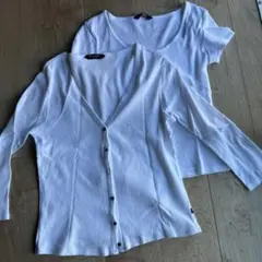 カーディガン、Tシャツ　セットＬ