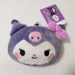 サンリオキャラクターズ　ぬくい〜ずパスケース クロミ　ぬくいーず　ぬいぐるみ