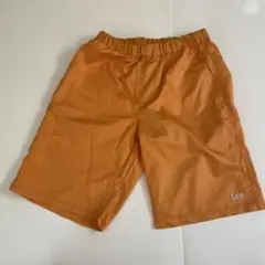 美品 Lee 半ズボン 150 オレンジ