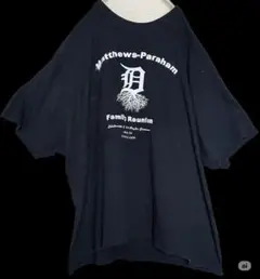 US古着　GILDAN 3XL 黒 Tシャツ ファミリーリユニオン　大き目サイズ