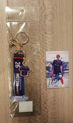 FC東京　長倉幹樹　マッチデーグッズ　マフラーキーホルダー　カード　セット