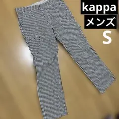 Kappa メンズゴルフパンツチェック柄 ストレートパンツサイズS