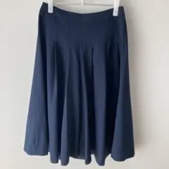 AMACA アマカ ネイビー ガウチョパンツ サイズ40