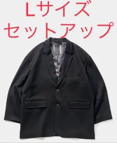 TIGHTBOOTH ブラック　L セットアップ　スーツ TIGHTBOOTH ワイドシルエット『スーツ』の先行受注販売が3日間