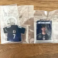 ふらっとめじるしアクセサリー サッカー日本代表ver. 三笘薫選手 2点セット