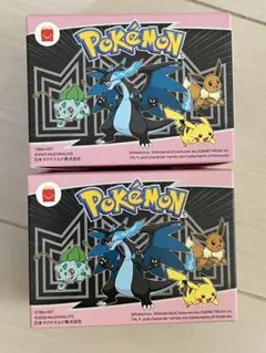 マクドナルド ハッピーセット ポケモン フシギダネ＆イーブイ(2個セット)