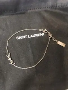 サンローラン ブレスレット モノグラム チャームブレスレット