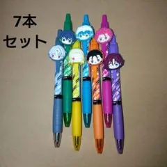 カリスマ　ラバーマスコット付き　ゲルペン　7本セット　④