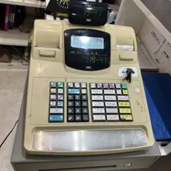 TEC MA-660 電子レジスター クリーム色