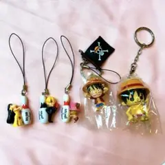 ワンピース キャラクター ストラップ 5個セット　ラウワン