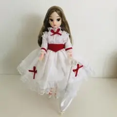 リカちゃん　ワンピース　パニエ　傘