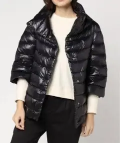 HERNO 7分袖 ダウンジャケット PI0043D 42
