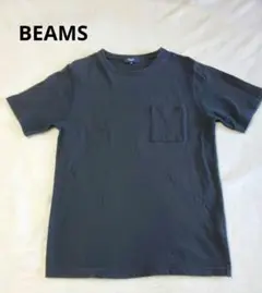 BEAMS　ビームス　 半袖Tシャツ　ポケット　ブラック　Mサイズ
