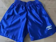 umbro サッカー　ハーフパンツ 青　160cm