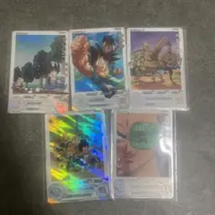 スーパードラゴンボールヒーローズカード DA 孫悟空　クリリン　など5枚セット