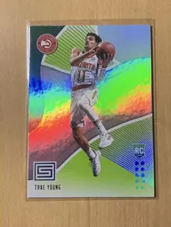 NBA HAWKS TRAE YOUNG STATUS GREEN ROOKIE