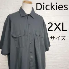 Dickies 半袖シャツ 2XL ダークグレー