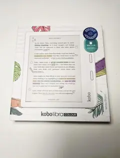 使用回数少 楽天Kobo Libra Colour 本体 ホワイト カラー