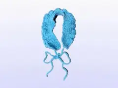控えめボンネット　ヘッドドレス　ハンドメイド　ヘアアクセサリー　ヘアバンド