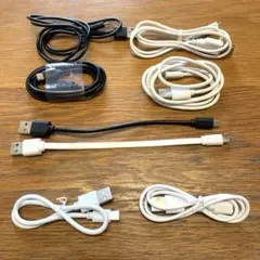 USBケーブル 8本セット Micro USB Type-B＆USB-C