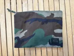 MIS 迷彩柄キャンバスポーチ
