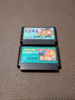 ファミコン　熱血高校　ドッジボール　ダウンタウン　熱血行進曲　セット