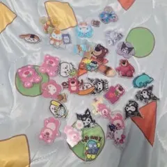 アクリルスタンドセット カラフルキャラクター
