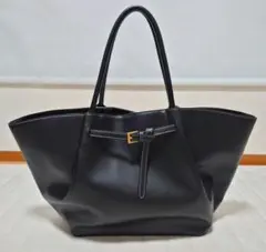 未使用保管品✨ミラオーウェン 大容量 トートバッグ ブラック 黒