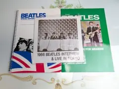 未使用ザ・ビートルズ　1966年東京でのインタビューとライブ音源レコードとノート