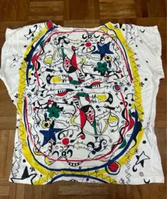 ツモリチサト　猫　キャッツ　カラフルtシャツ