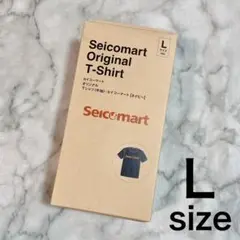 【新品未使用】セイコーマート　セコマ　オリジナル　Tシャツ　ネイビー　ロゴ