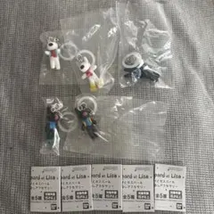 リサとガスパール　めじるしアクセサリー　ガチャ
