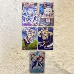 未開封 ウマ娘 ウエハースカード5枚セット