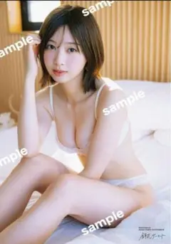 日向坂46富田鈴花1st写真集『鈴花サーキット』セブンネット限定特典ポスター