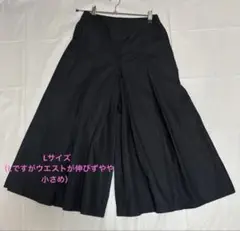 AZULbymoussy アズール　マウジー　ブラック ガウチョパンツ M〜L