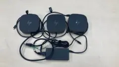 【3台セット】HP USB-C ドック G5（電源ケーブル1本のみ）