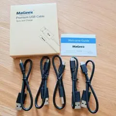 【5本セット】マイクロUSB ケーブル 高速 USB 2.0 A マイクロ C