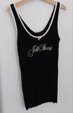 【人気‼️】Jill Stuart ブラック タンクトップ FR