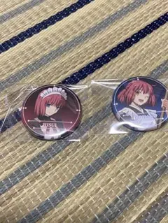 非売品　希少　月姫　メルティブラッド　翡翠&琥珀　缶バッジ　TYPE-MOON