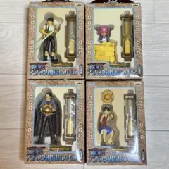 ワンピース　アラバスタ砂時計付フィギュア　全4種　新品 未開封