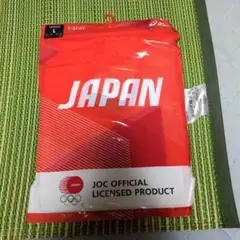 asics JAPAN Tシャツ Lサイズ レッド