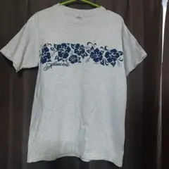90s USA製古着　Rick′s 両面ハイビスカス　ヴィンテージTシャツ M
