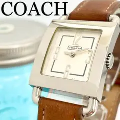 278 COACH コーチ時計 レディース腕時計 正方形 スクエア シンプル