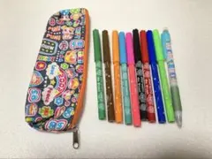 ちゃおペンケース✖️ミルモでポン！カラーペン9本、シャープペン