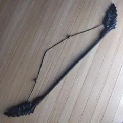 木製装飾品 弓デザイン
