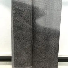 D424 夏着物　訪問着　流水　グレー　紗　正絹　未使用極美品